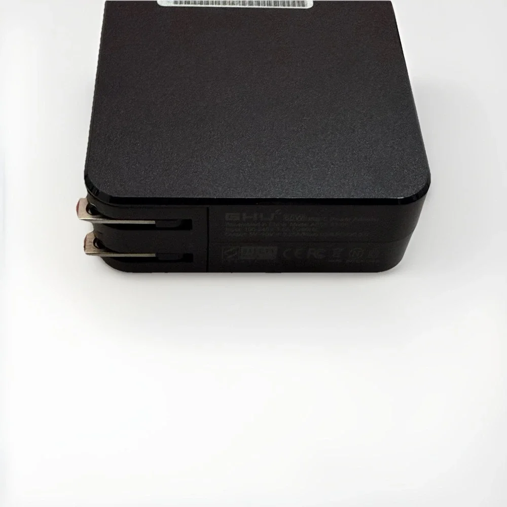 GHU 65W USB-C Power Adapter PD Charger with USB-C Cable for Laptop Tablet